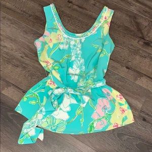 Silk Lilly Pullitzer top